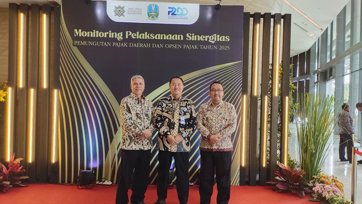 BPKPAD Tuban Menghadiri Rapat Monitoring Sinergitas Pelaksanaan Pemungutan Pajak Daerah