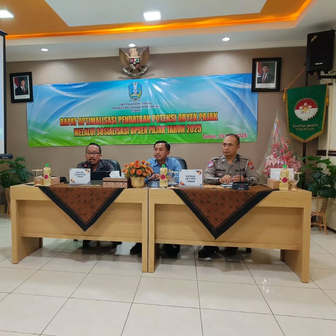 BPKPAD Tuban Sinergi Optimalkan Opsen Pajak 2025, Dorong Peran Aktif Kecamatan dan Desa