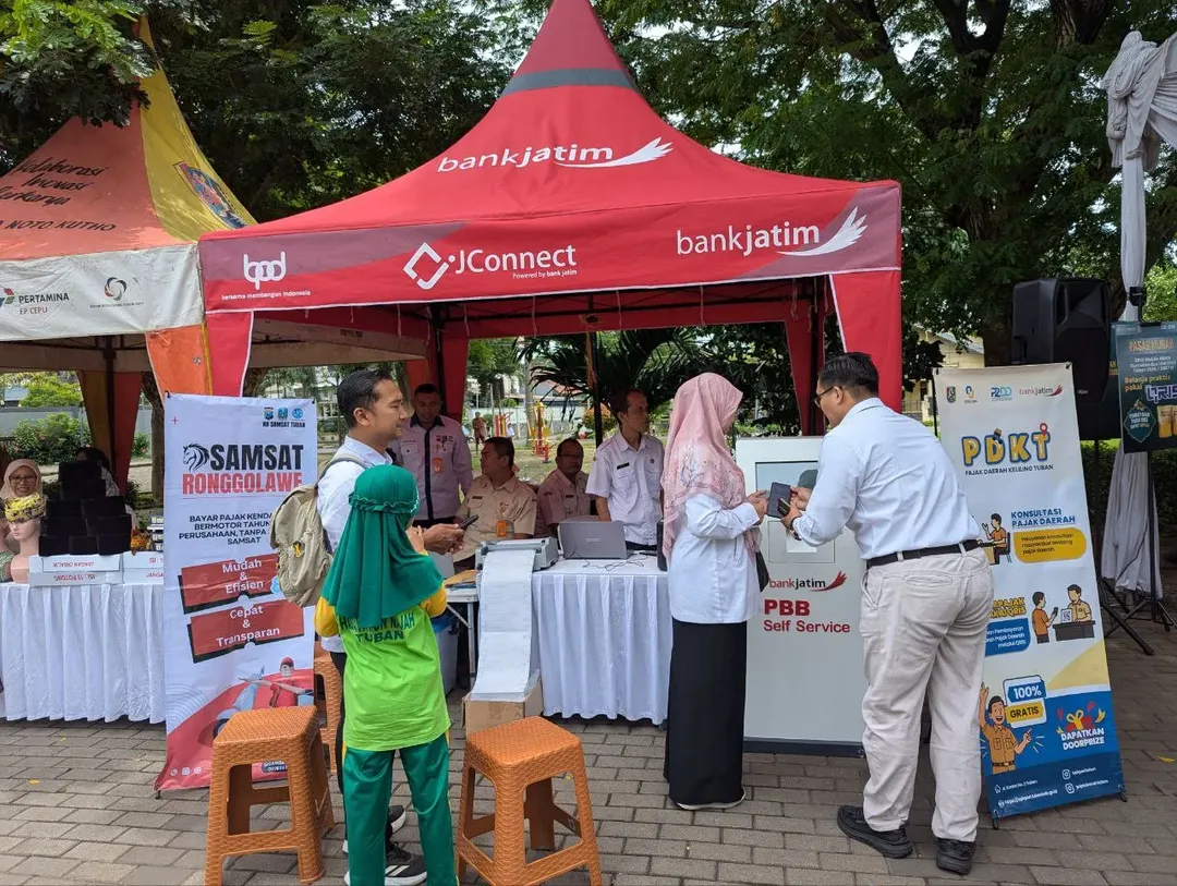 Pasar Murah Ramadhan 2026 di Halaman DPMPTSP/Mall Pelayanan Publik Tuban