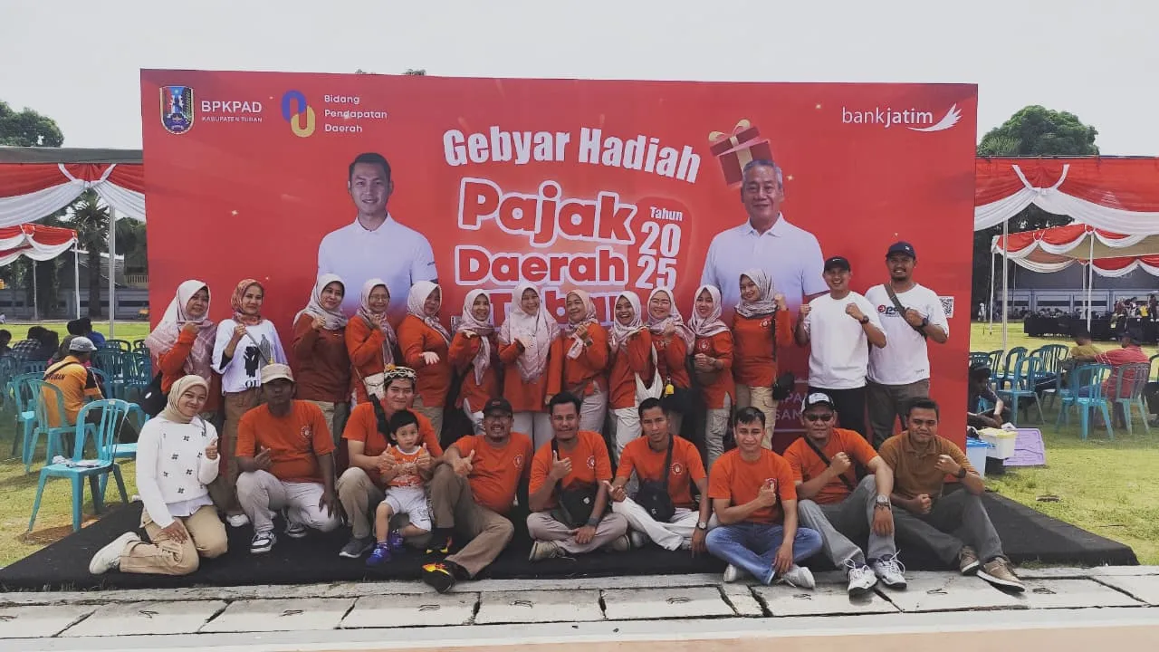Puncak Acara Gebyar Hadiah Pajak Daerah 2025 BPKPAD Kabupaten Tuban